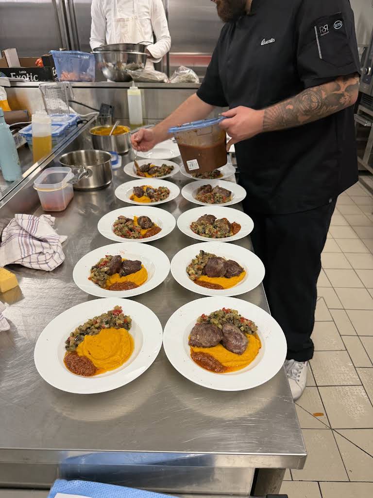 Cuisine du restaurant Treignac Plage
